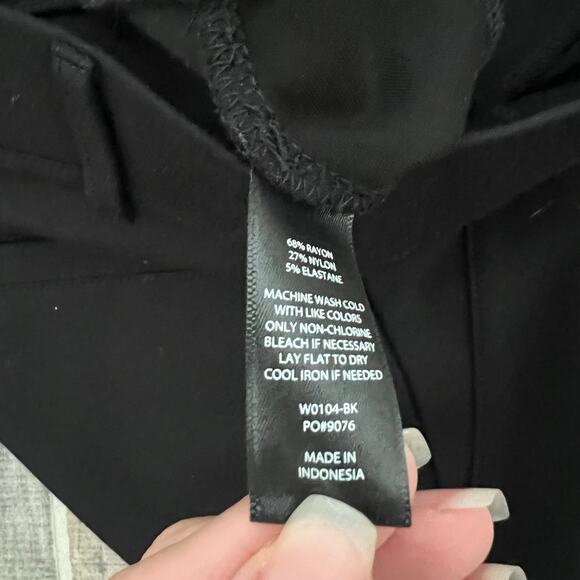 Betabrand‎ Classic Dress Pant Yoga Pant Black Stretch Size M work trouser - Picture 6 of 8